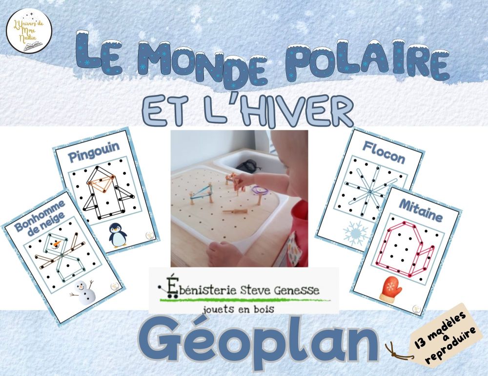 Géoplan-Monde polaire et hiver