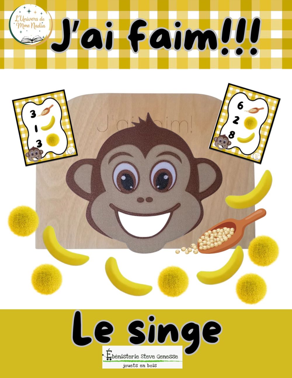 J'ai faim - Le singe