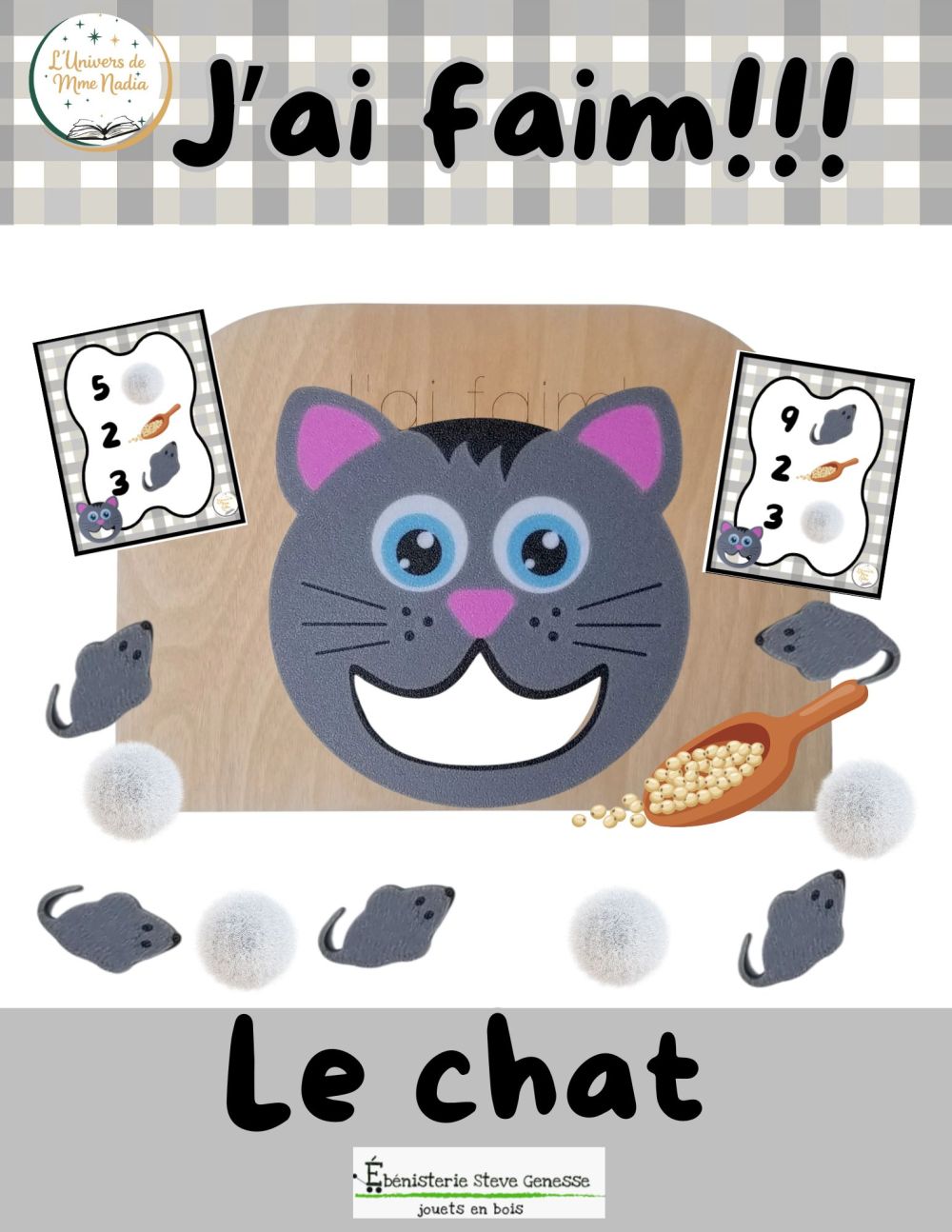 J'ai faim -Le chat