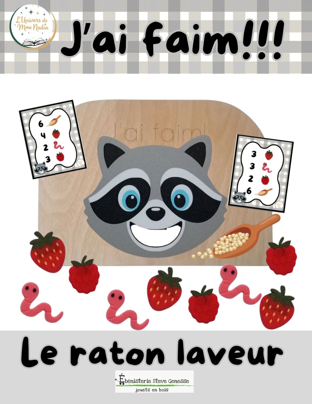 J'ai faim -Le raton laveur