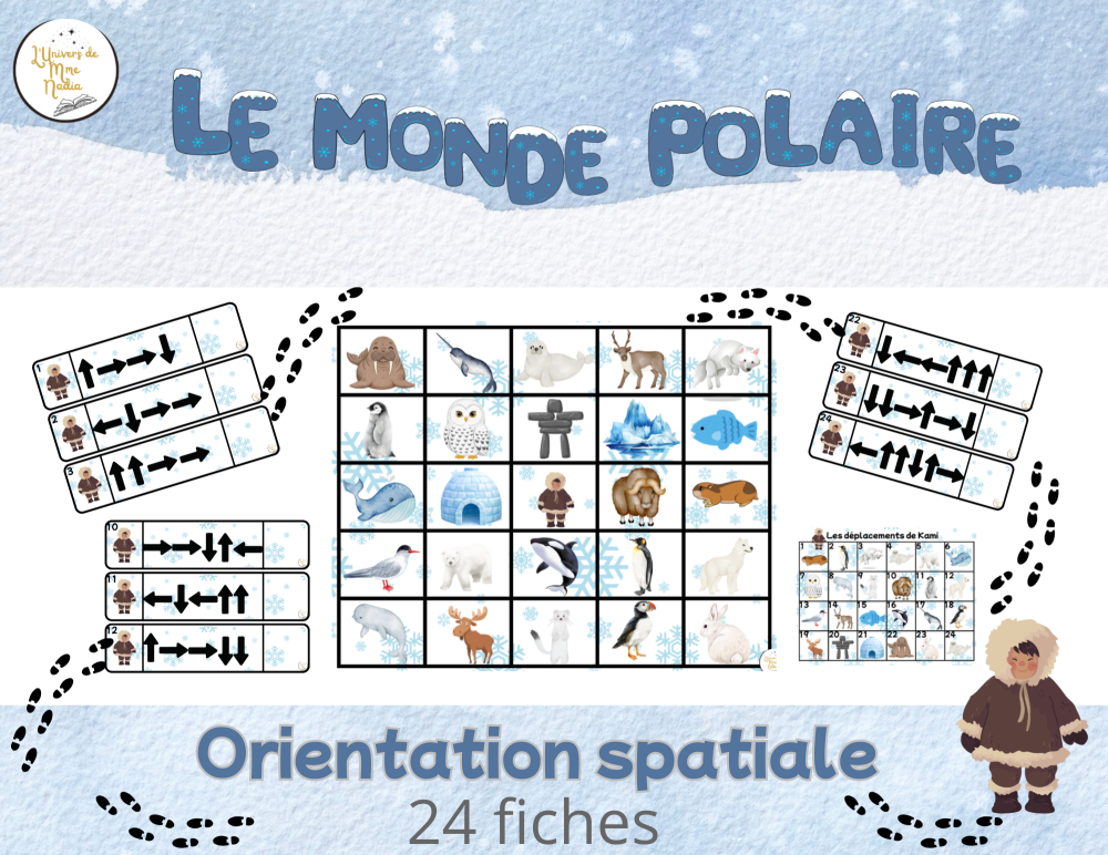 Orientation spatiale - Le monde polaire