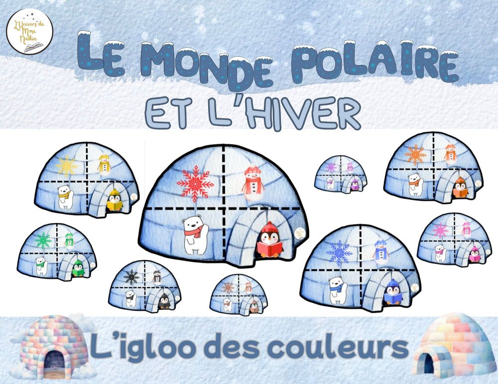 L'igloo des couleurs