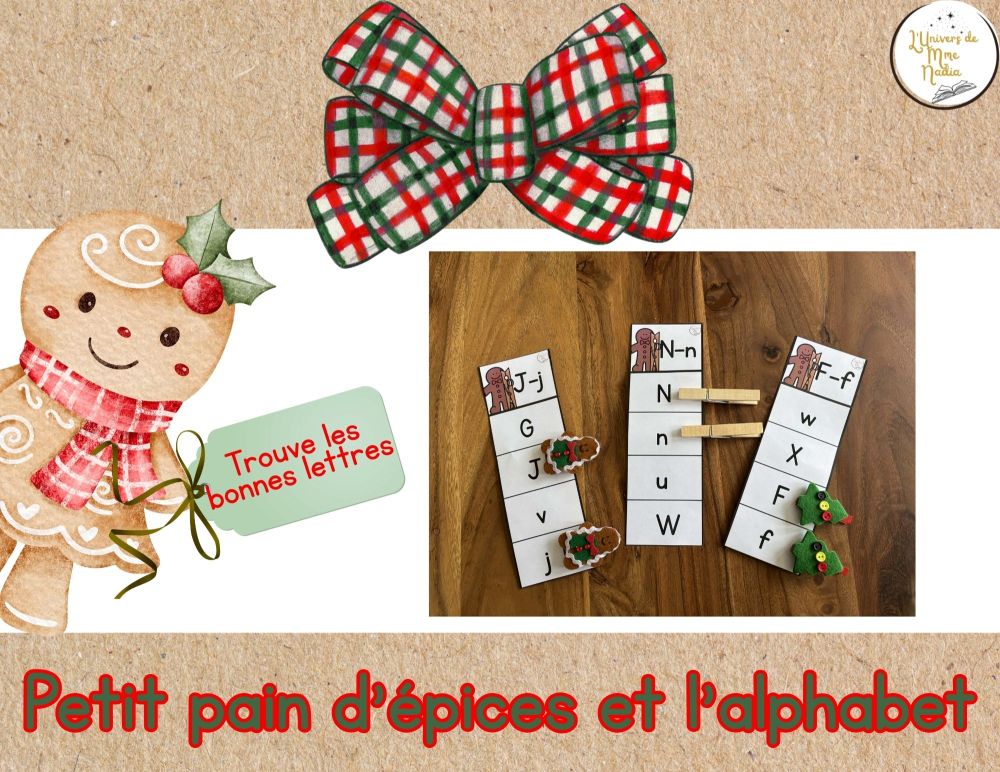 Petit pain d'épices et l'alphabet