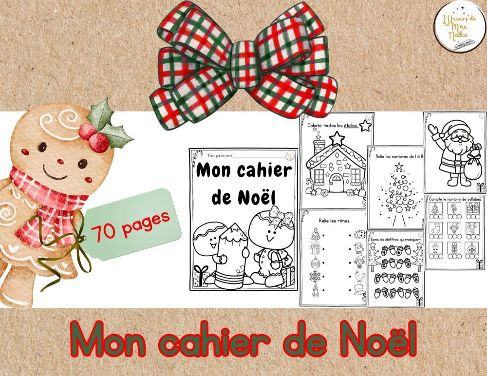 Mon cahier de Noël