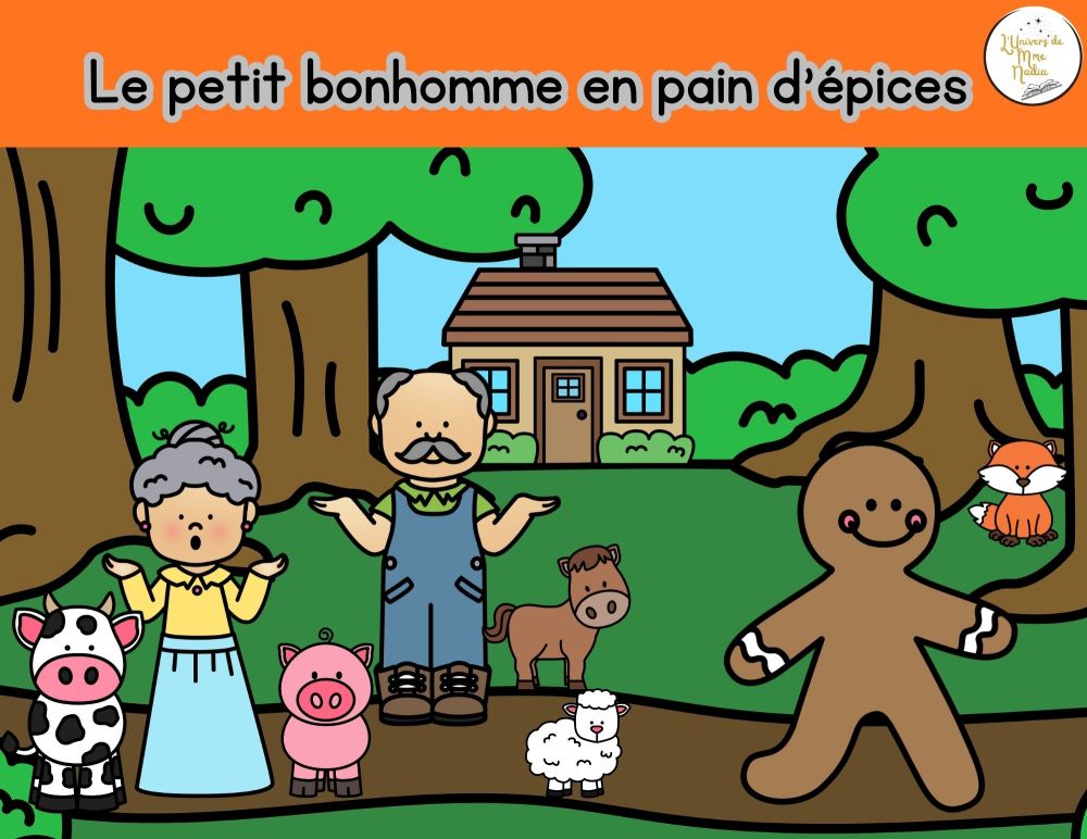 Kamishibaï-Le petit bonhomme en pain d'épices