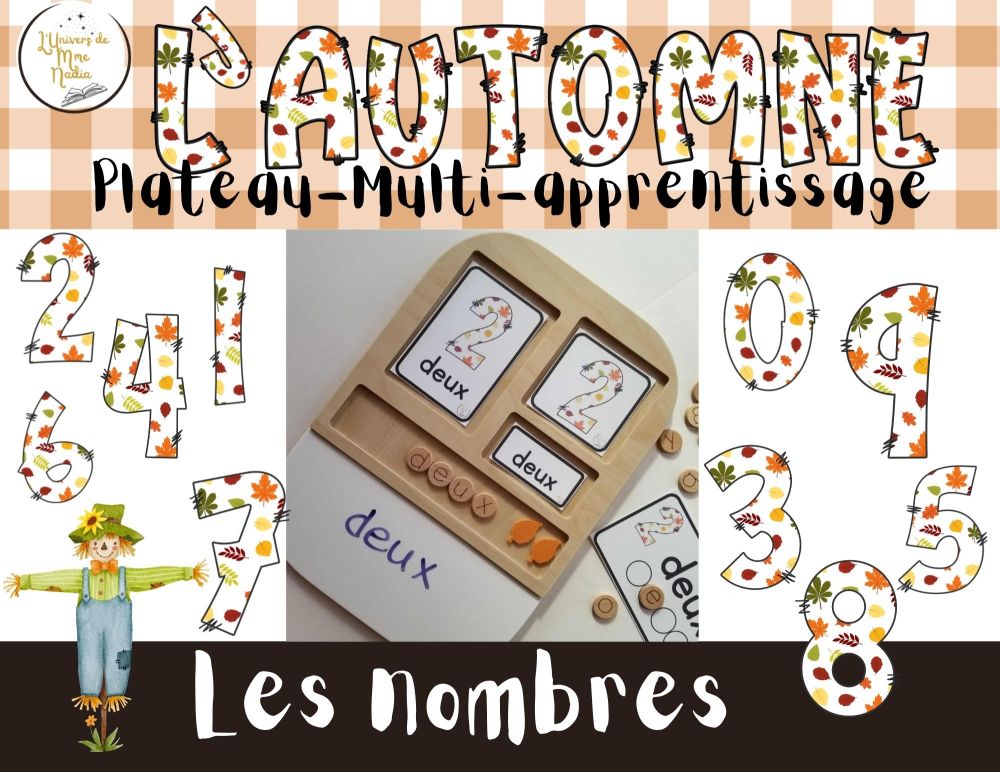 Les nombres d'automne-Plateau-Multi