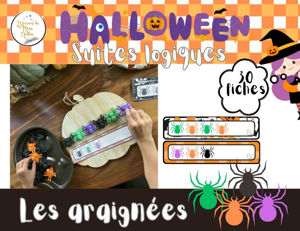 Suites logiques des araignées