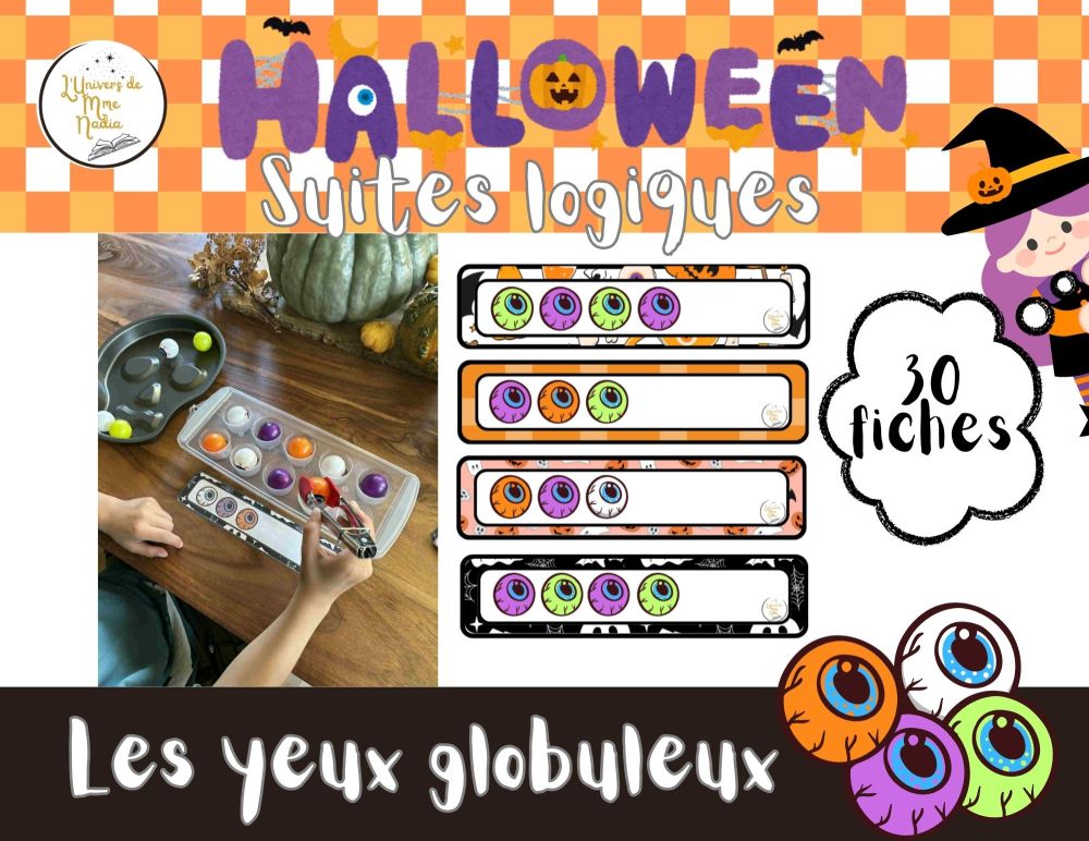 Suites logiques - Les yeux globuleux