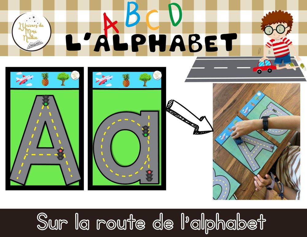 Sur la route de l'alphabet