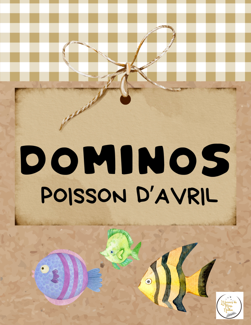 Poisson d'avril -Dominos