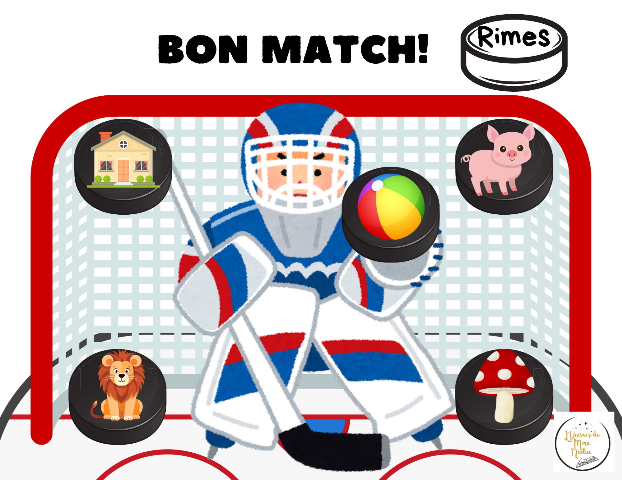 Bon match! -Les rimes
