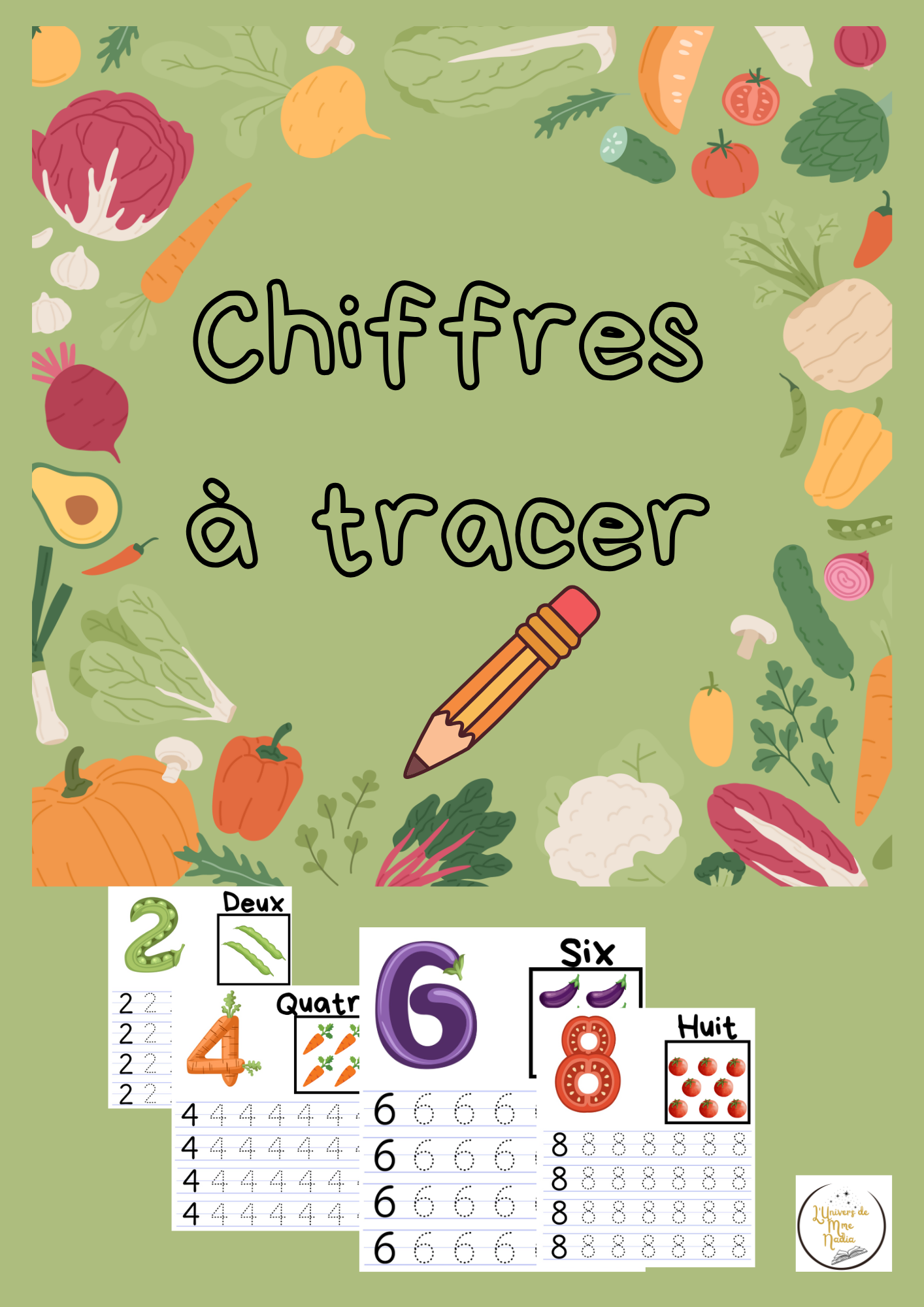 Chiffres à tracer-Alimentation