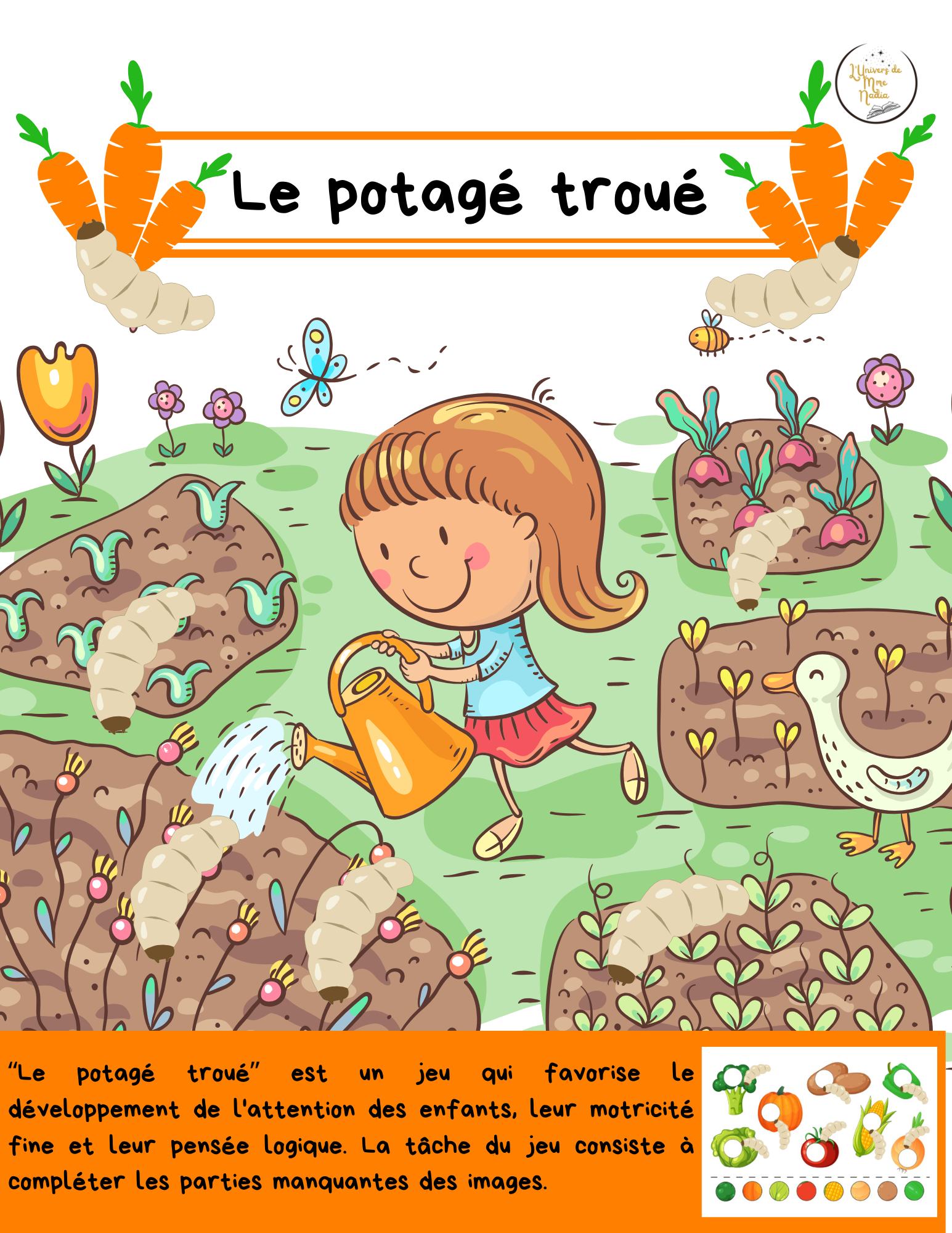 Le potagé troué - Alimentation