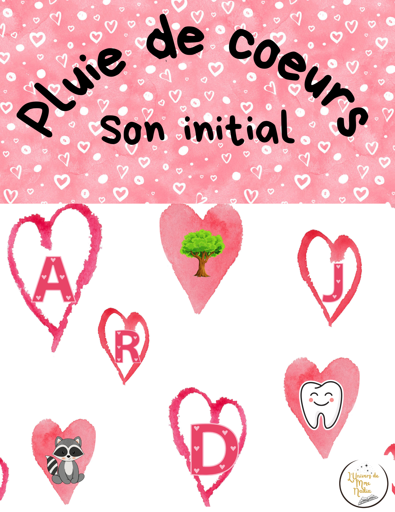 Pluie de coeurs-Conscience phonologue-Son initial