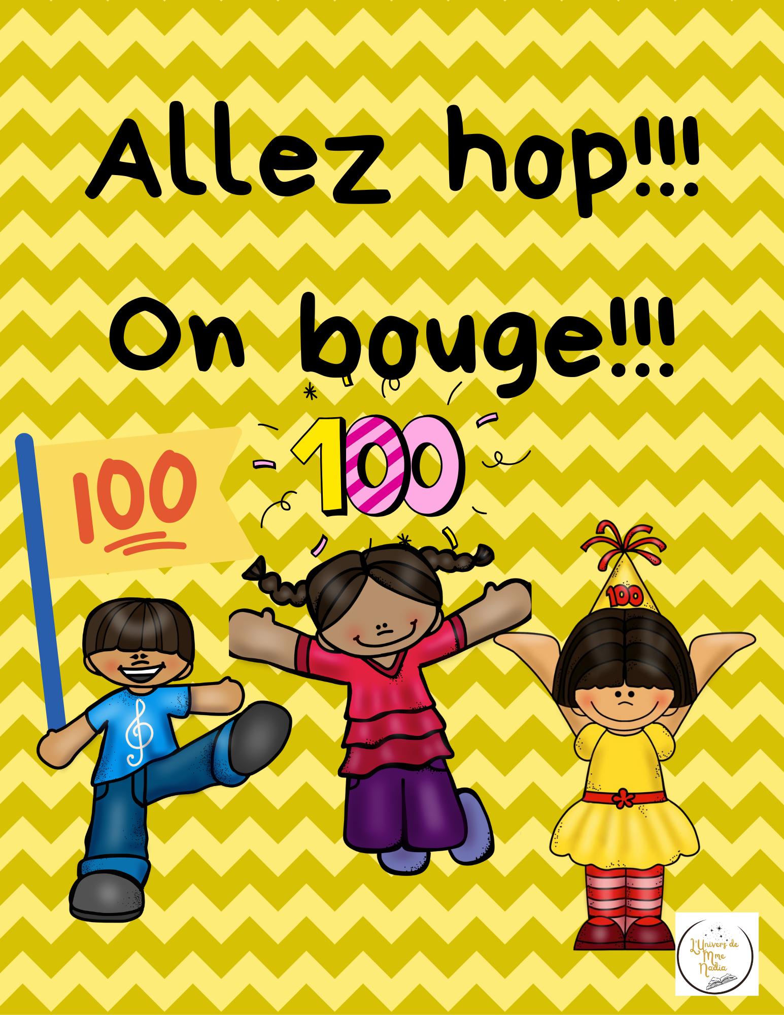 Allez hop!!! On bouge!!! Au jour 100 !-Jour 100