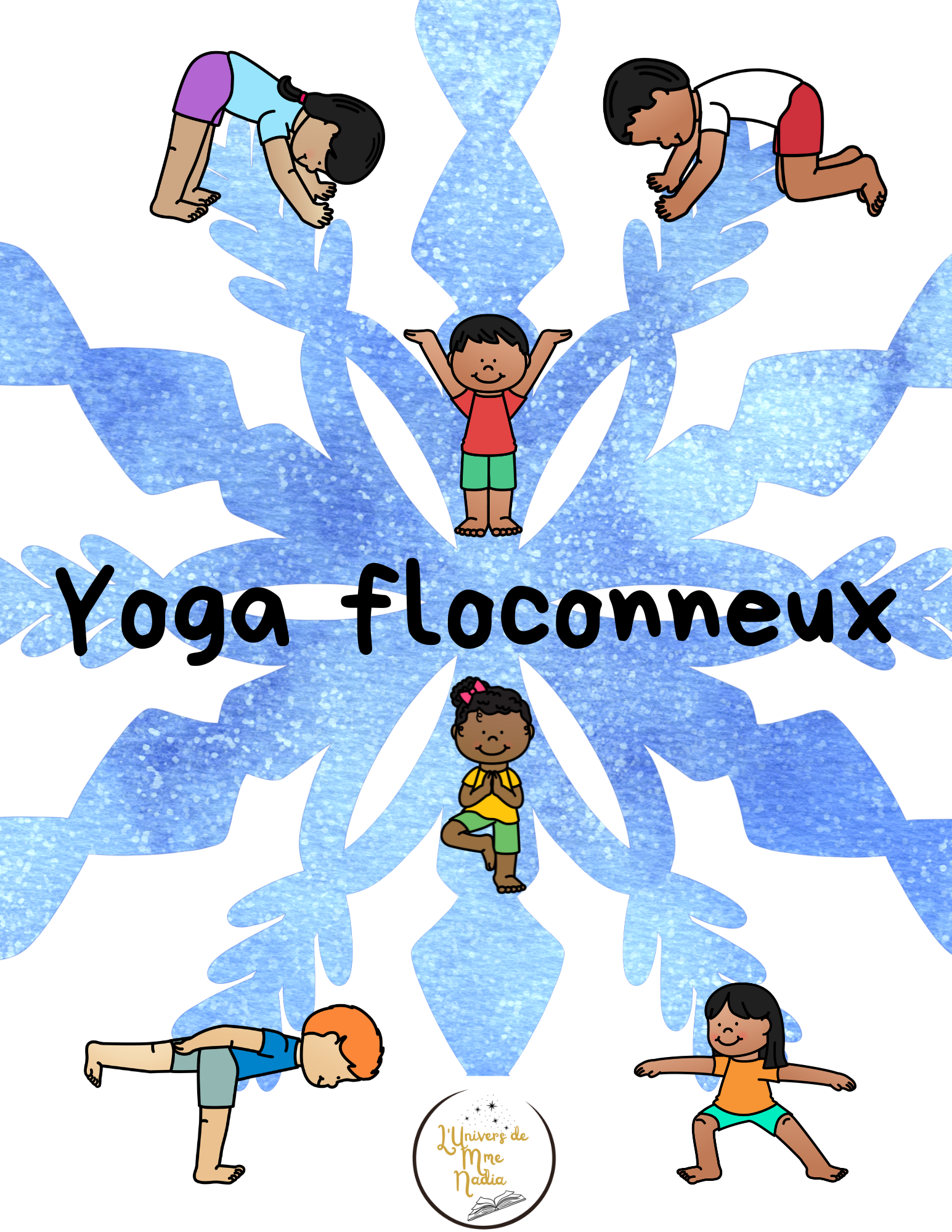 Postures de yoga - Le Yoga floconneux