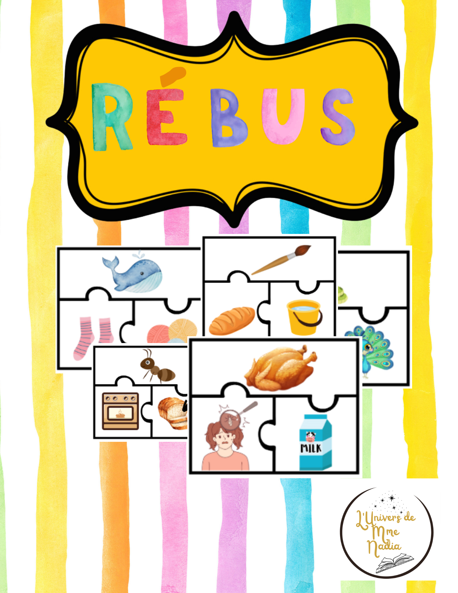 Rébus (Casse-têtes) - Conscience phonologique