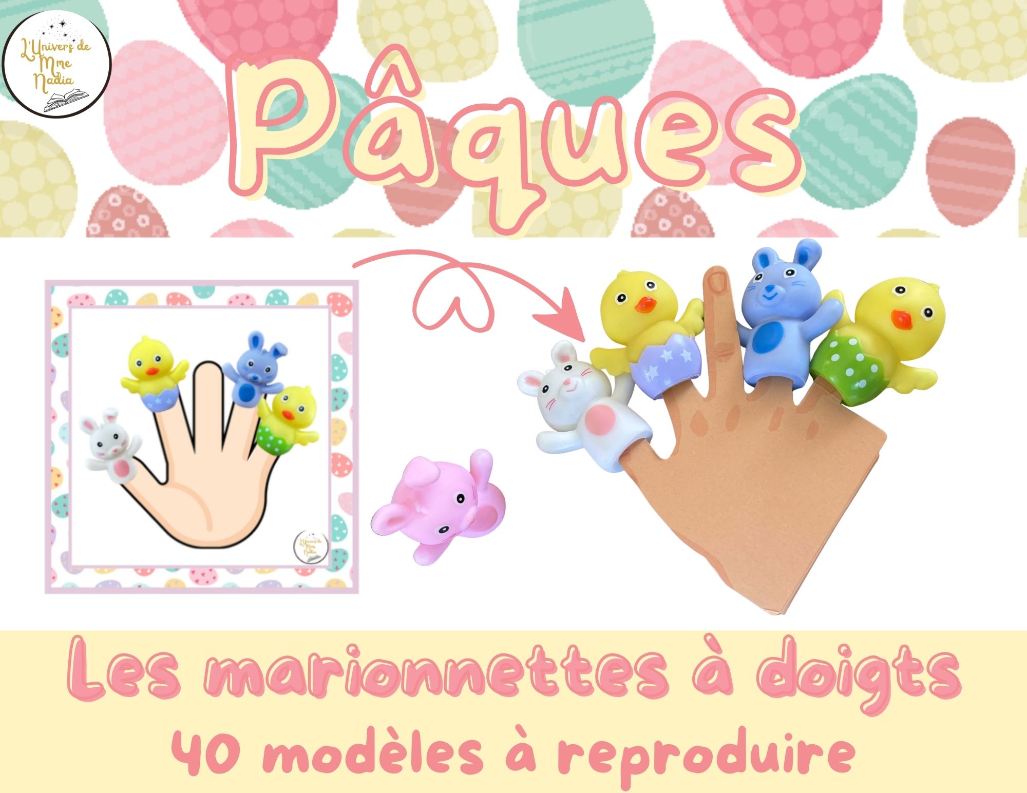 Marionnettes à doigts -Pâques