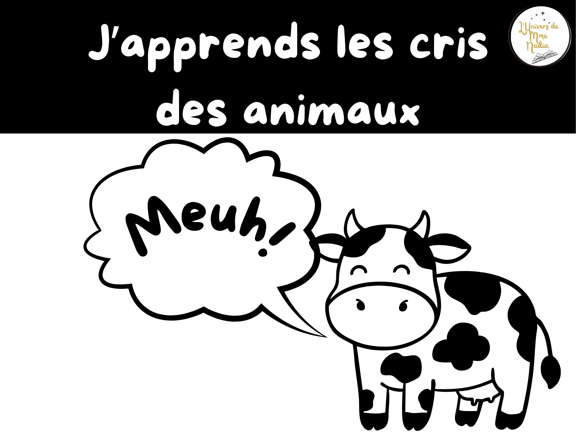 Kamishibaï-J'apprends les cris des animaux