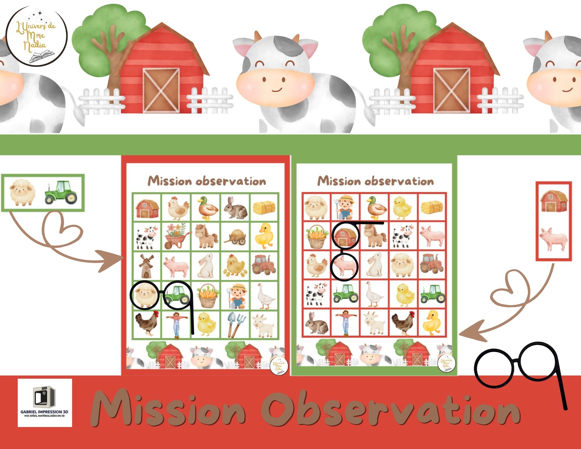Mission Observation - À la ferme