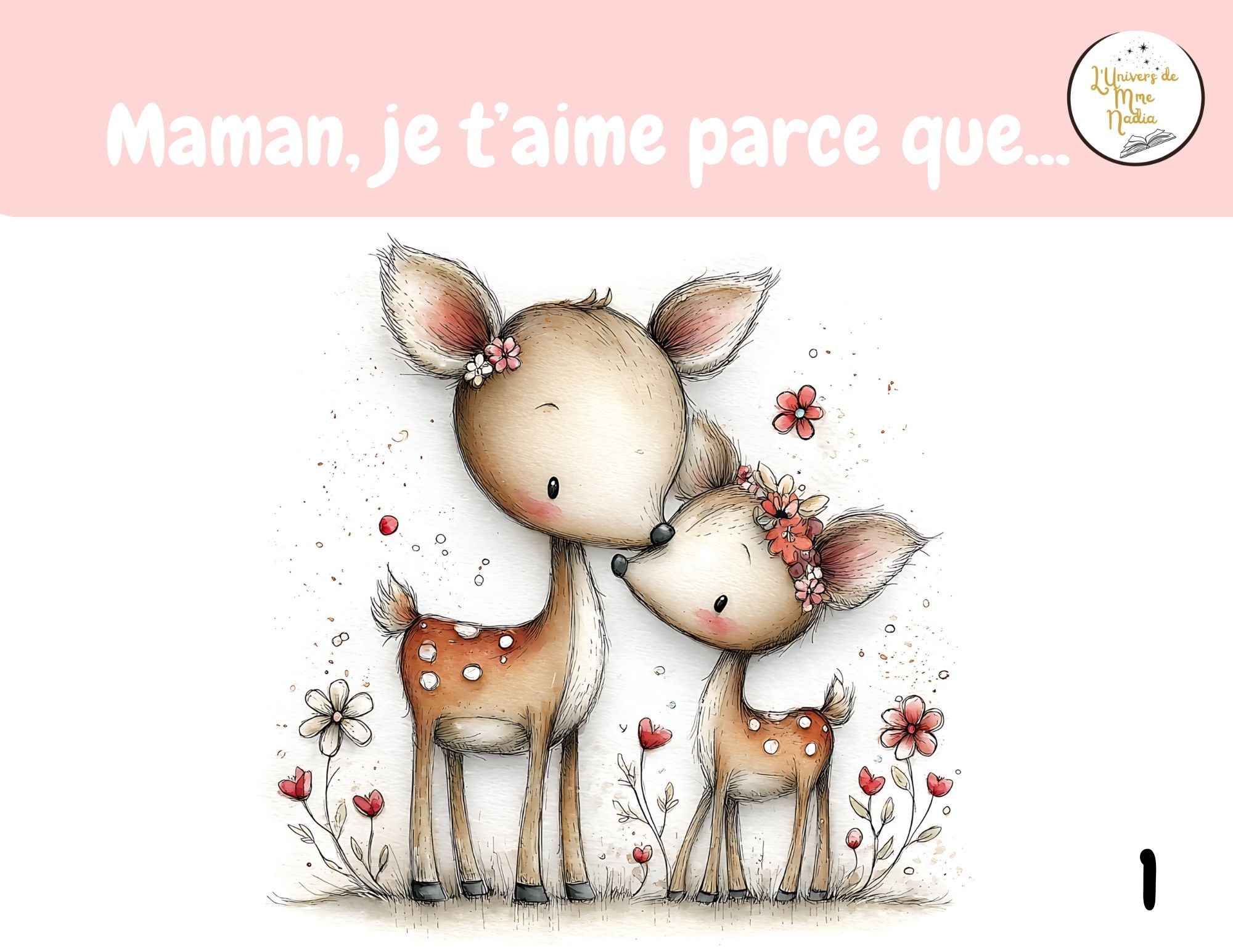 Kamishibaï -  Maman, je t'aime parce que...