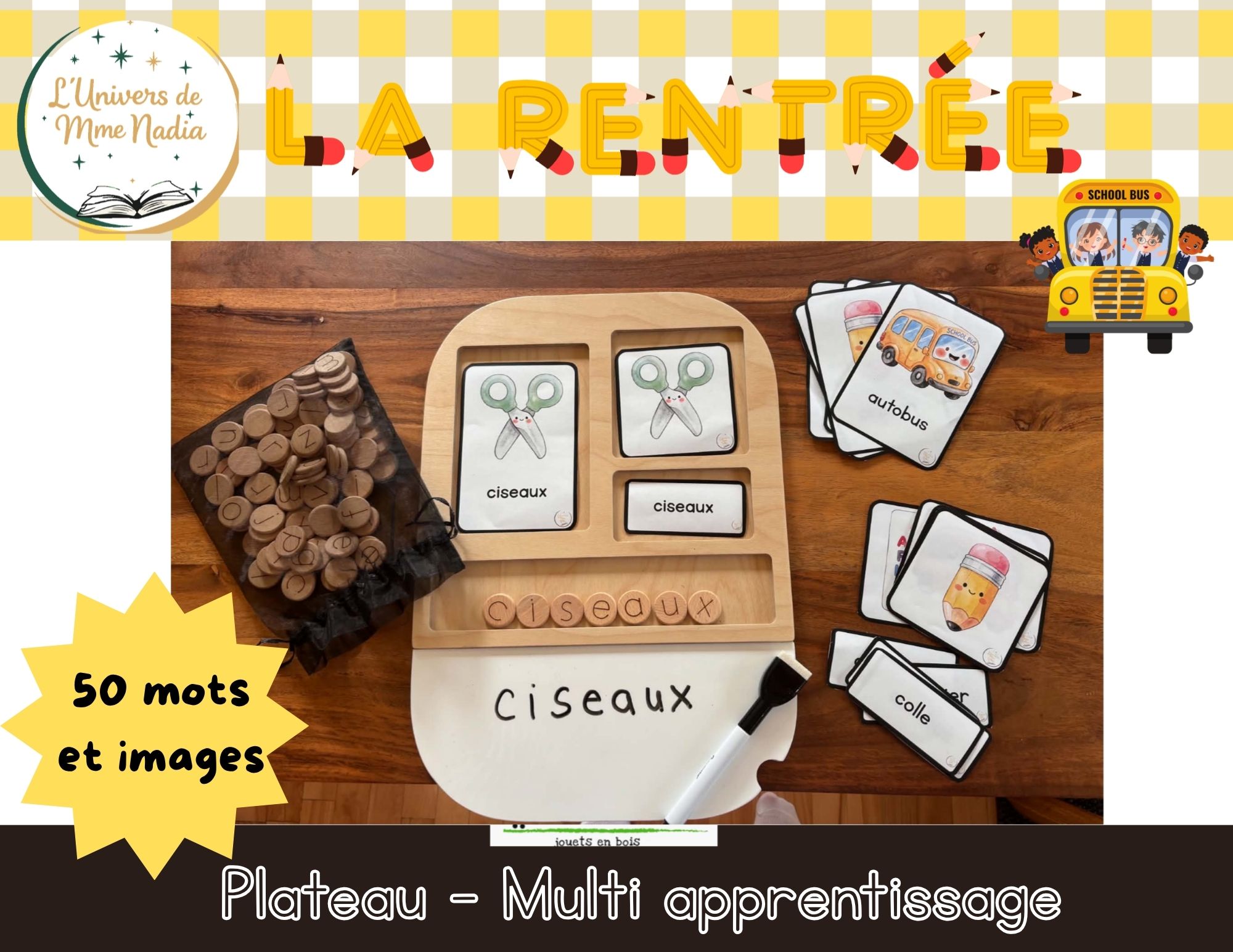Plateau - Multi apprentissage - À l'école