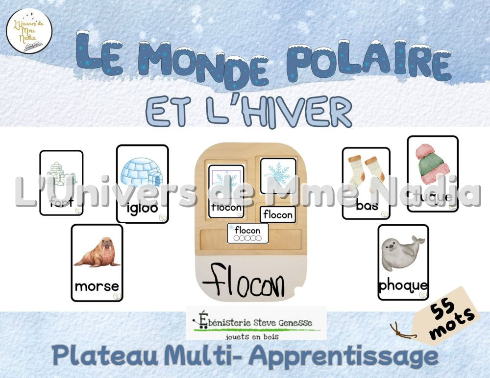 Plateau multi-apprentissage- Monde polaire et hiver