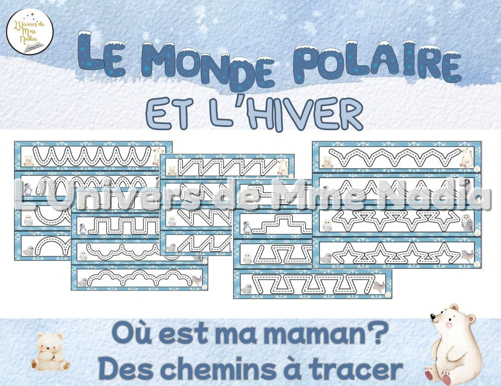 Des chemins à tracer - Hiver et monde polaire