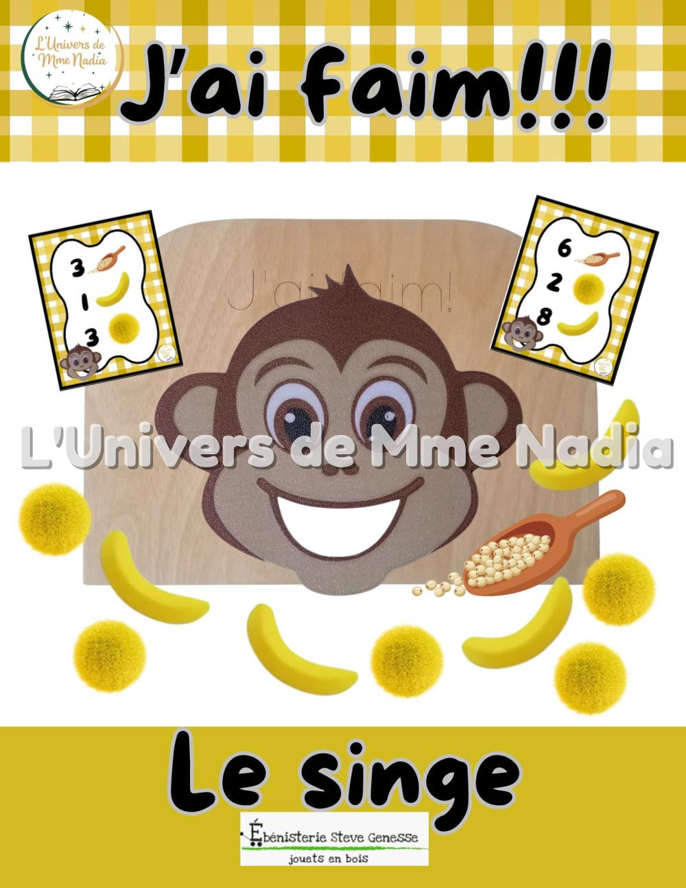 J'ai faim - Le singe