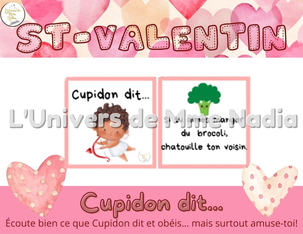 Cupidon dit...
