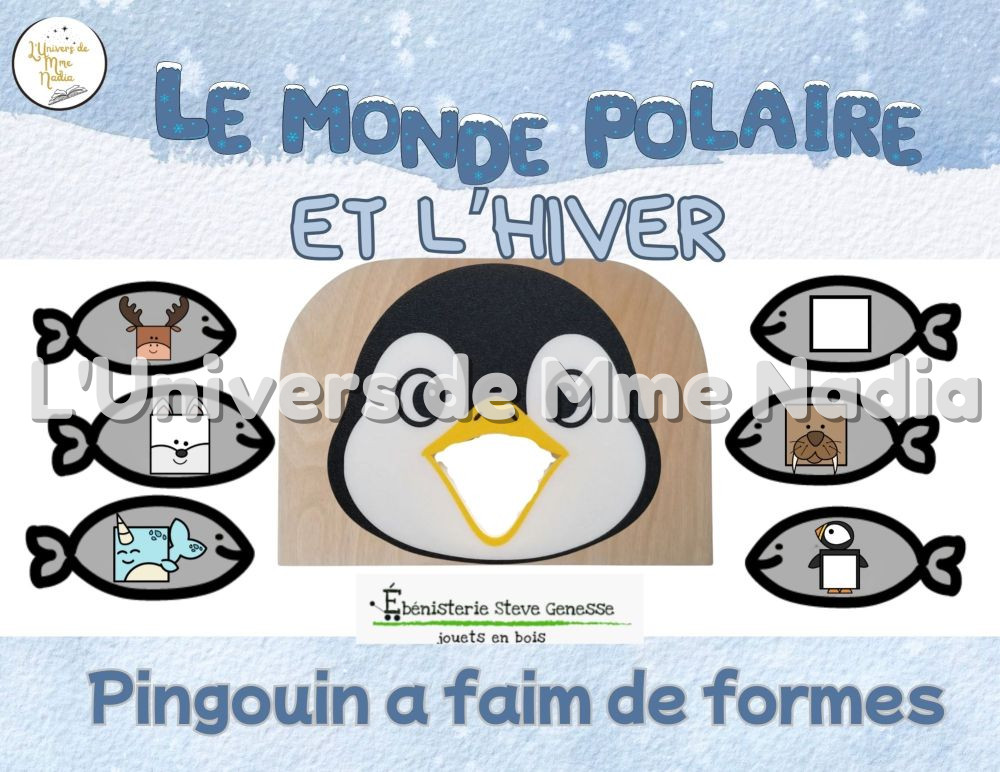 Pingouin a faim de formes