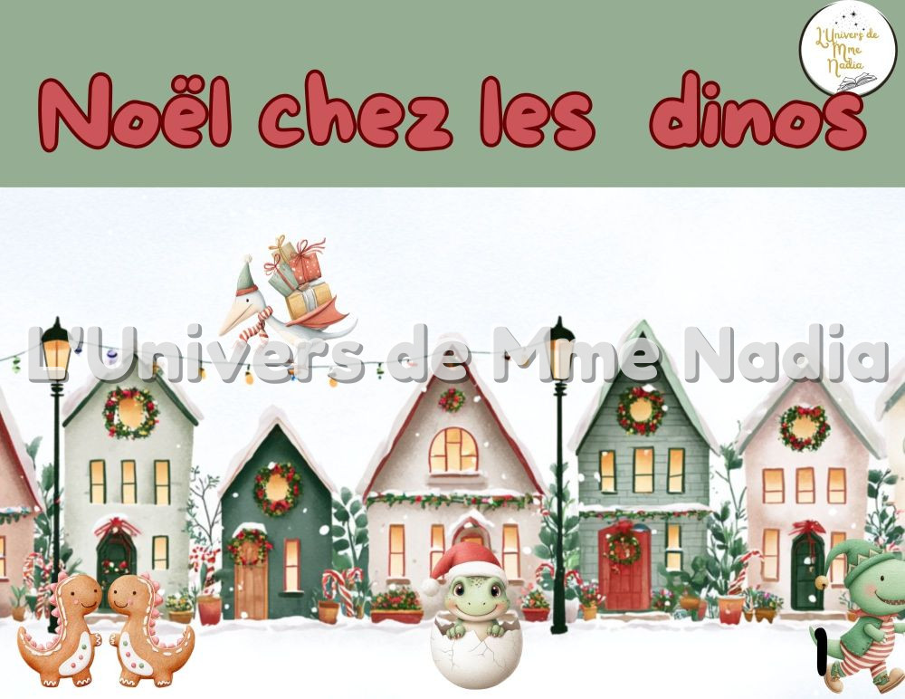 Kamishibaï-Noël chez les dinos