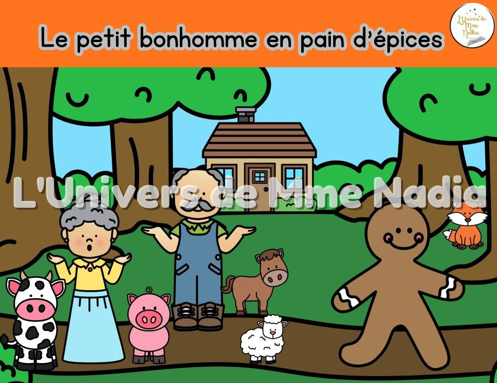 Kamishibaï-Le petit bonhomme en pain d'épices