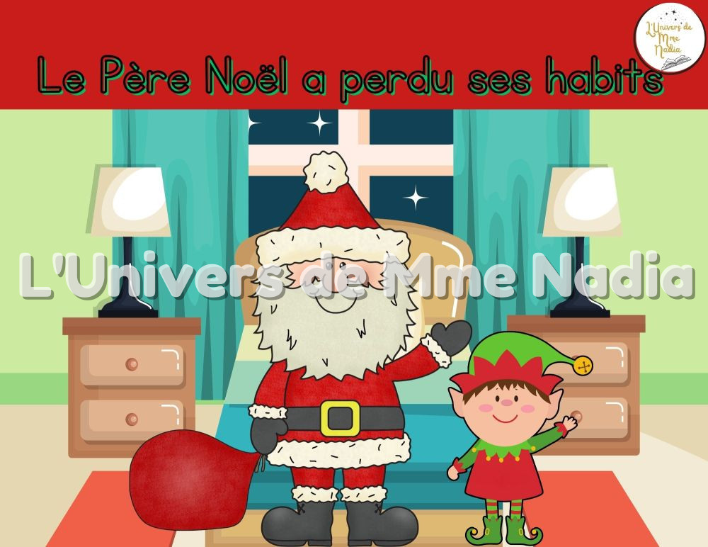 Kamishibaï-Le père Noël a perdu ses habits