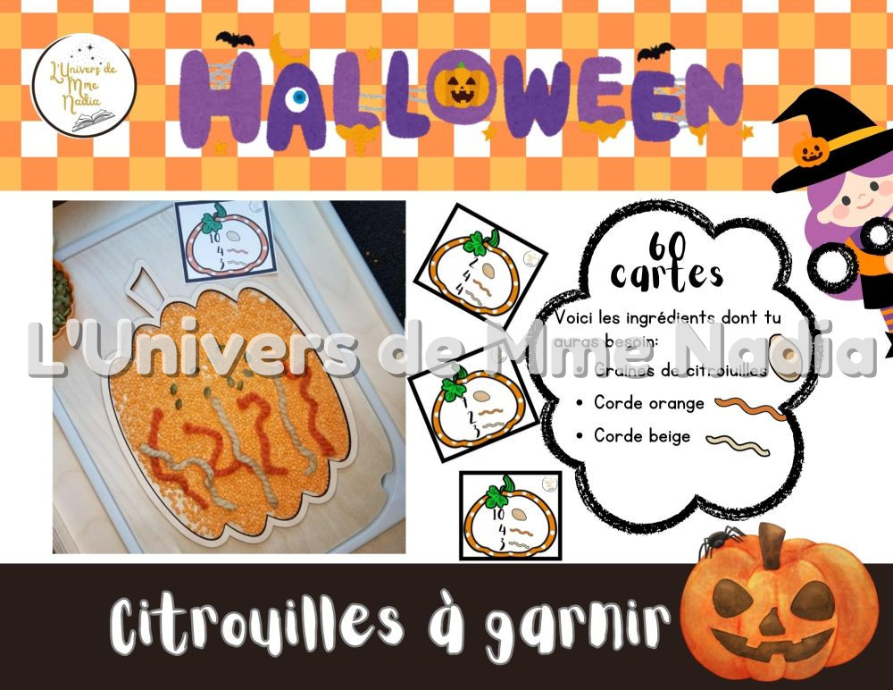 Citrouilles à garnir