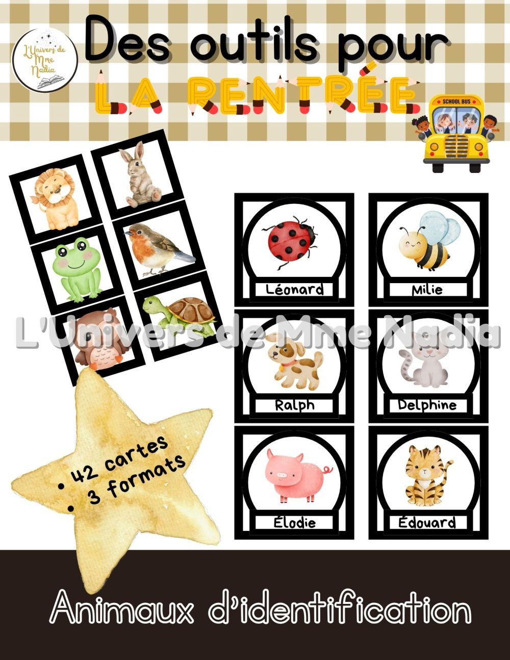 Animaux d'identification