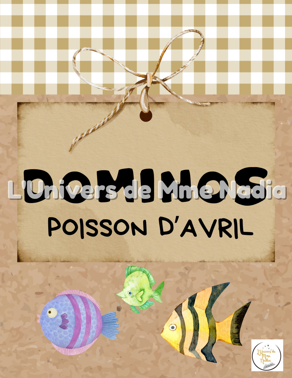 Poisson d'avril -Dominos