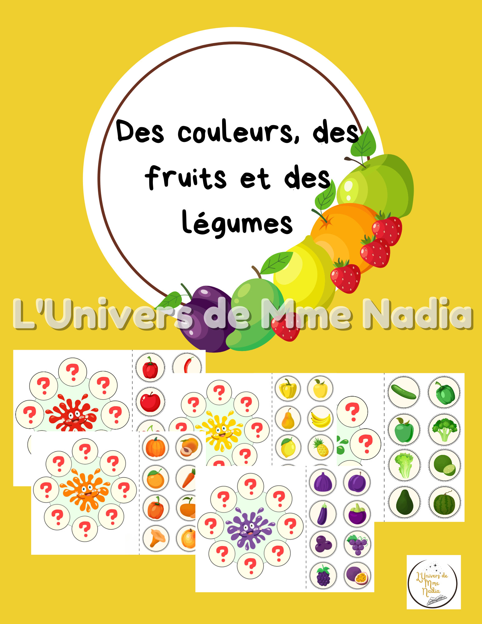 Des couleurs, des fruits et des légumes