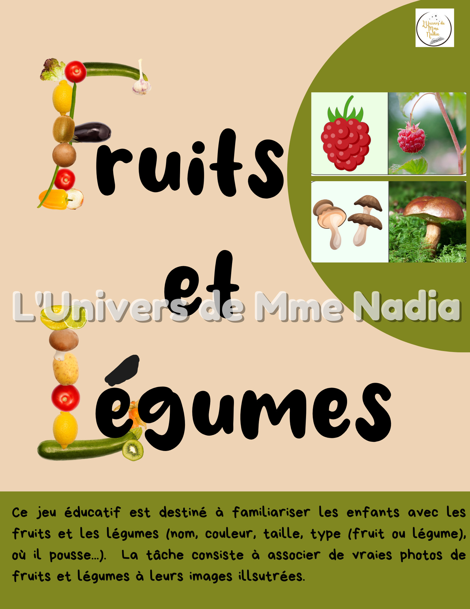 Fruits et légumes -Photos vs illustrations