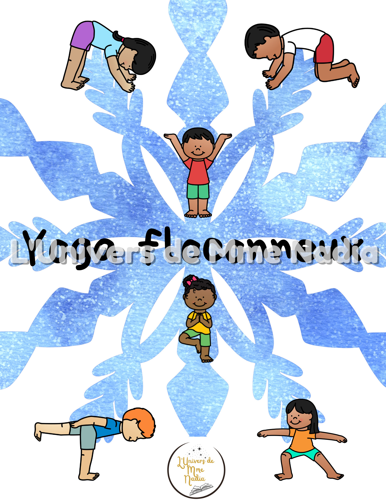 Postures de yoga - Le Yoga floconneux