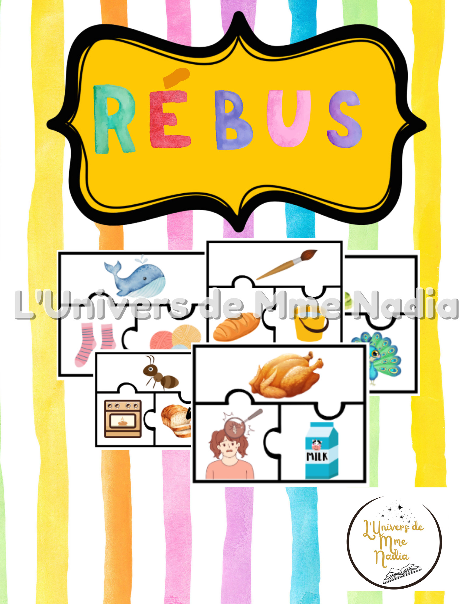 Rébus (Casse-têtes) - Conscience phonologique