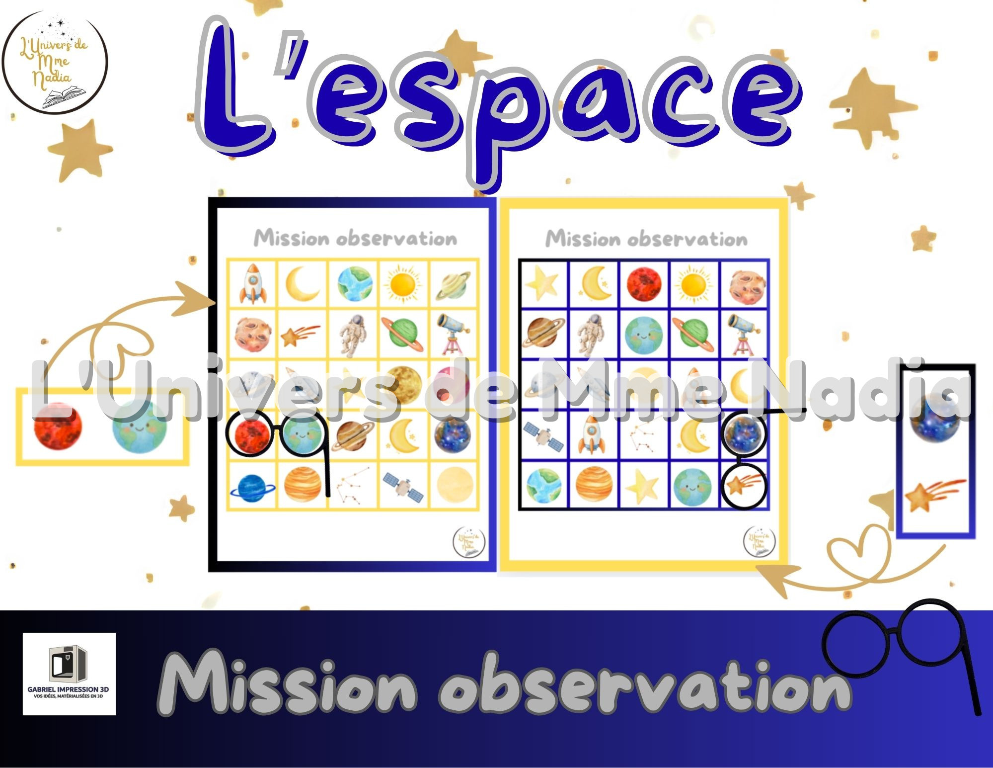 Mission Observation - L'espace
