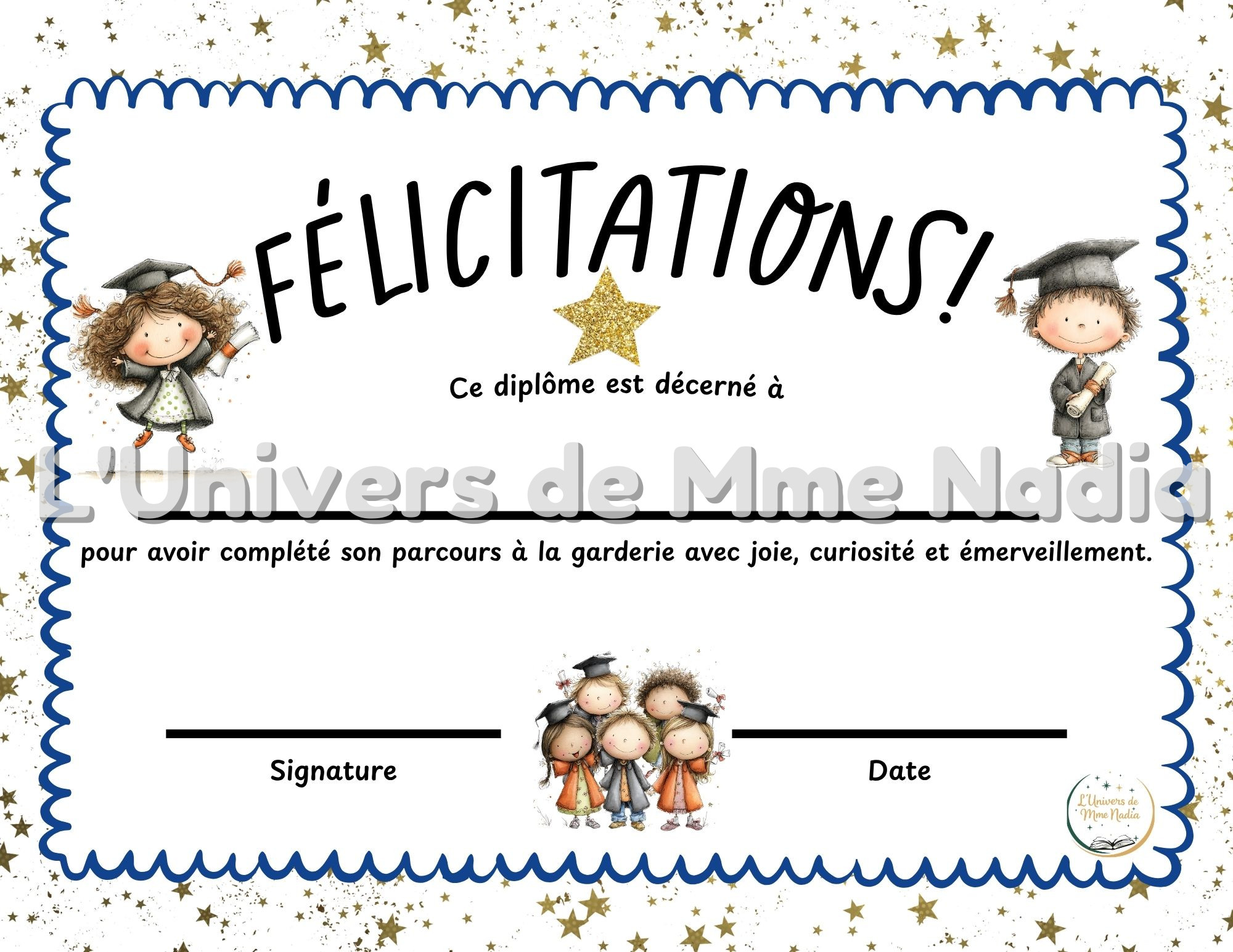 Diplômes de fin d'année